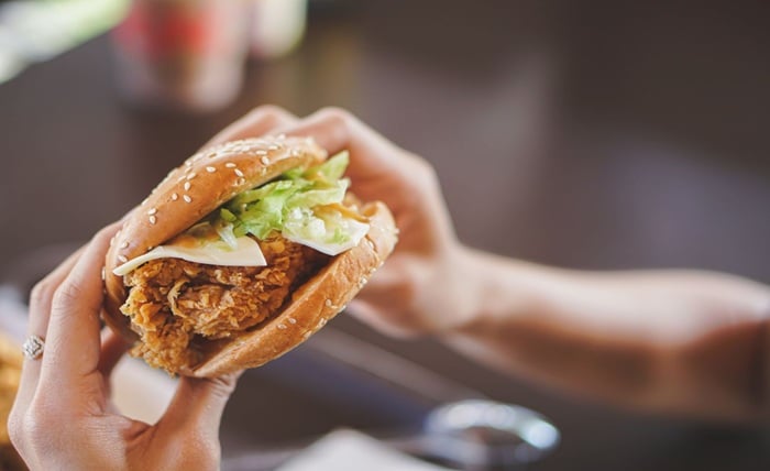 Chicken bagels
