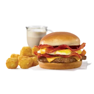 Wendy's Breakfast menu 15 Breakfast Baconator™ Combo