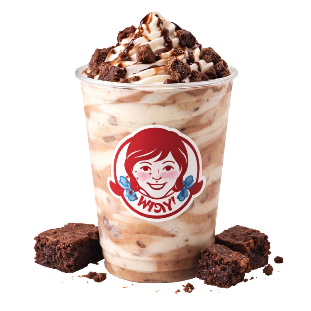 Wendy’s Frosty Menu Guide (2026): Prices, Calories & Flavors 12 Brownie Batter Vanilla Frosty Swirl™