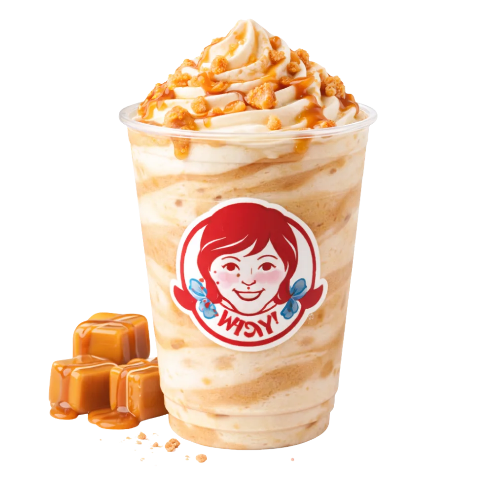 Wendy’s Frosty Menu Guide (2026): Prices, Calories & Flavors 16 Caramel Vanilla Frosty Swirl™