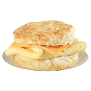 Wendy's Breakfast menu 25 Egg & Cheese Biscuit