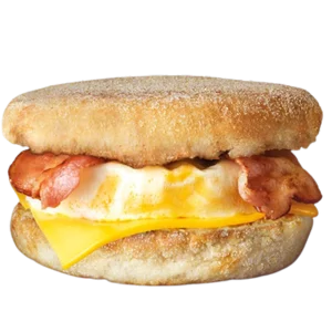 Wendy's Breakfast menu 29 Egg & Cheese English Muffin