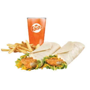 Wendy’s Menu with Prices (2026) 96 Grilled Chicken Wrap Combo