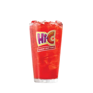 Wendy's Breakfast menu 61 Hi-C® Flashin’ Fruit Punch®