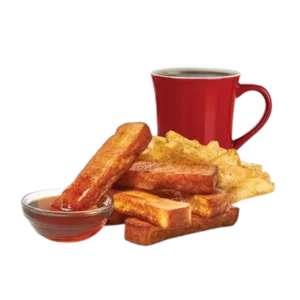 Wendy's Breakfast menu 14 6 Piece French Toast Sticks Combo