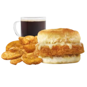 Wendy's Breakfast menu 19 Honey Buddy Chicken Biscuit Combo