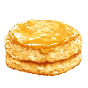 Wendy's Breakfast menu 42 Honey Butter Biscuit