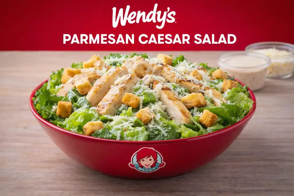 Wendy’s Salad Guide: Menu, Calories, Prices & Ingredients 4 Parmesan Caesar Salad