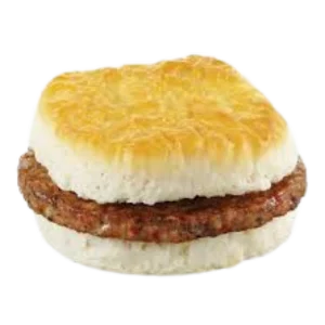 Wendy's Breakfast menu 38 Sausage Biscuit