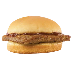 Wendy's Breakfast menu 8 Sausage Butty
