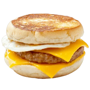 Wendy’s Menu with Prices (2026) 22 Sausage, Egg & Cheese English Muffin