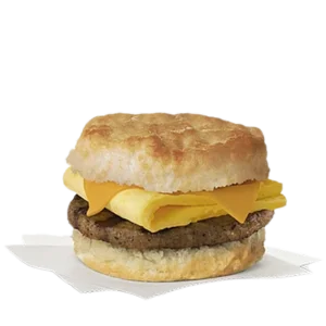 Wendy’s Menu with Prices (2026) 27 Sausage, Egg & Cheese Biscuit
