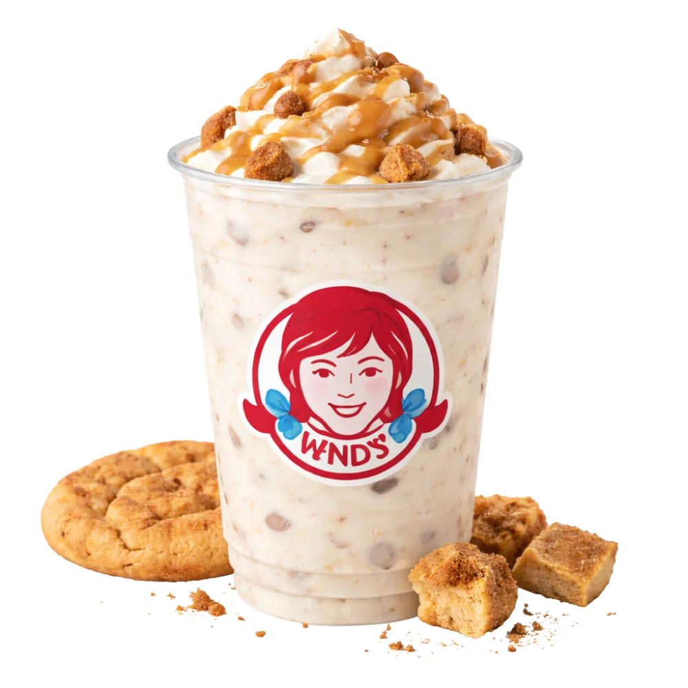 Wendy’s Frosty Menu Guide (2026): Prices, Calories & Flavors 4 Cookie Dough Vanilla Frosty Fusion™