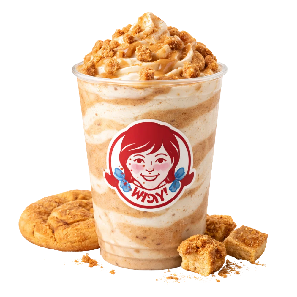 Wendy’s Frosty Menu Guide (2026): Prices, Calories & Flavors 10 Snickerdoodle Vanilla Frosty Swirl™